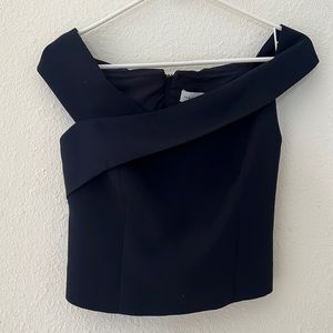 Halston | off the shoulder blouse
